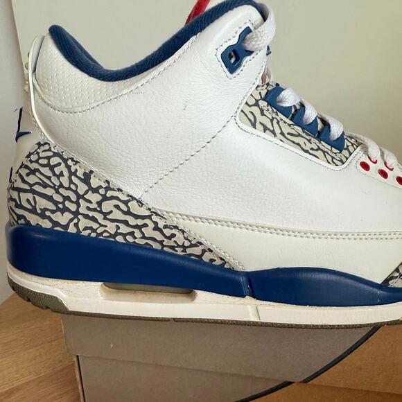 Nike Air Jordan 3 Retro “True Blue” Men Sneakers- SZ 11.5 main image 4